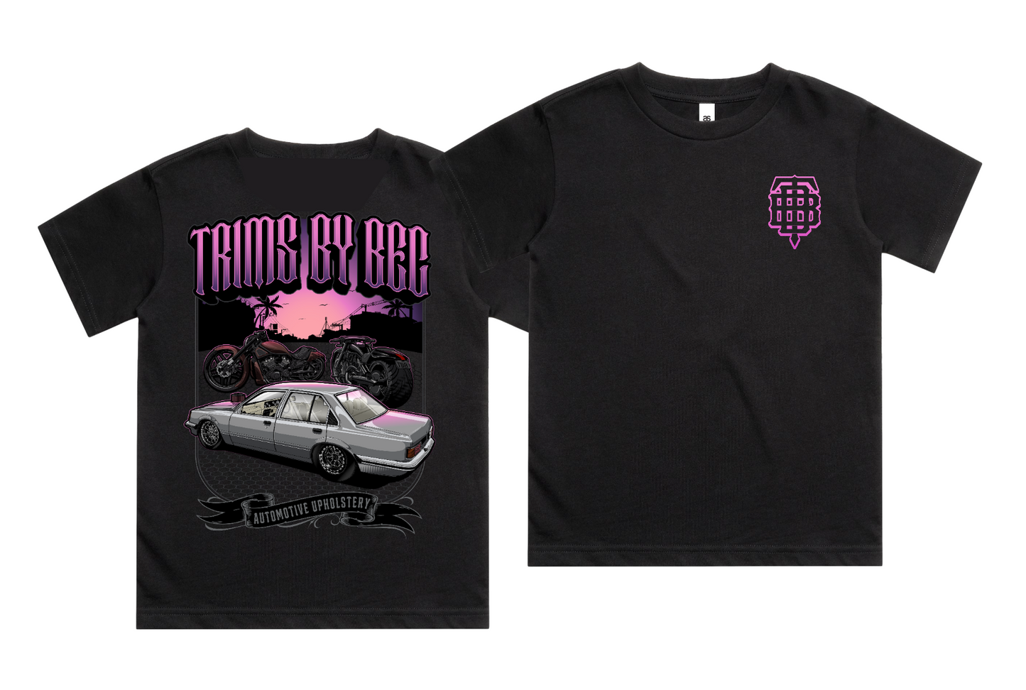 Kid’s Pink Sunset tee