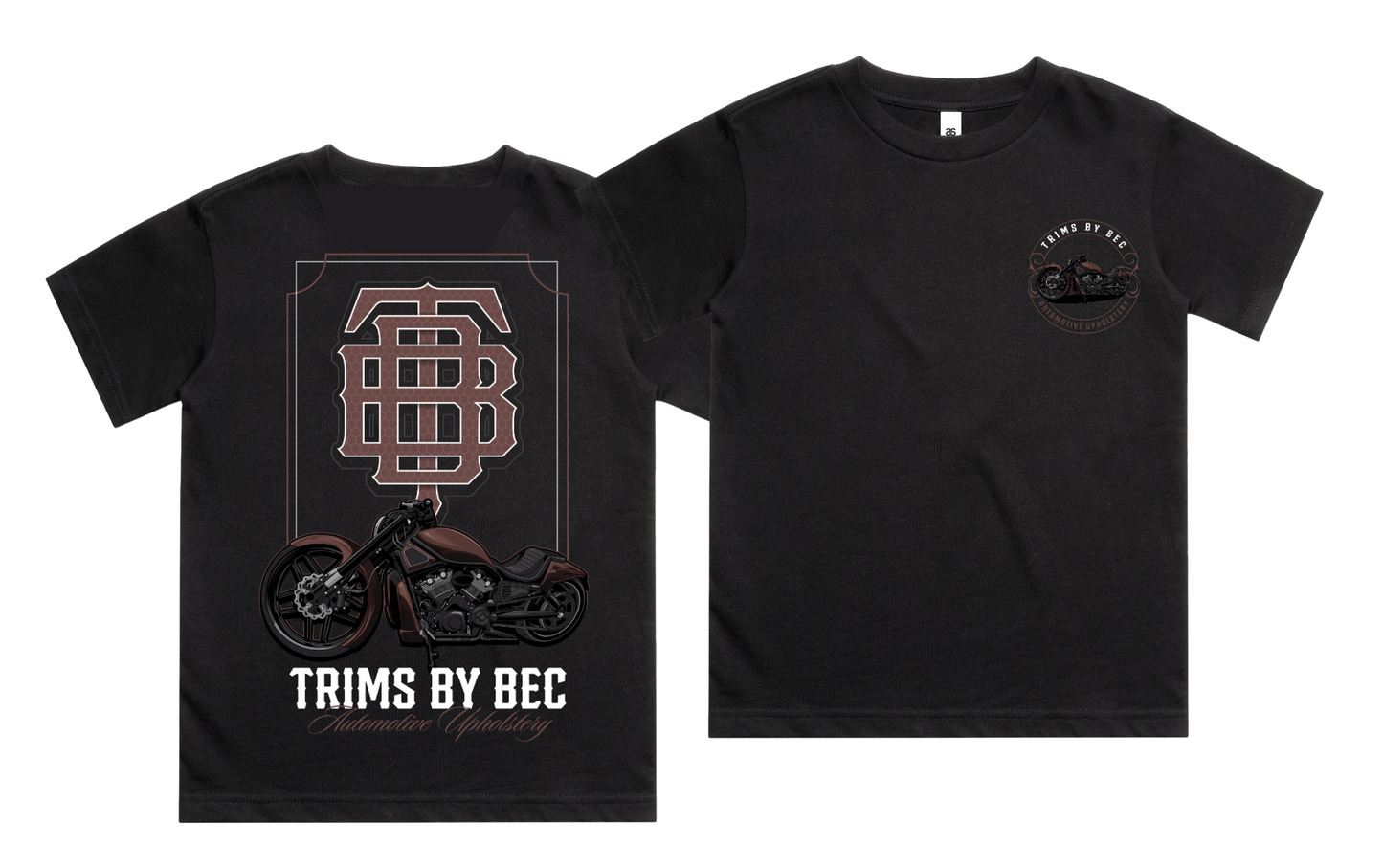 Kid’s Brown V-Rod Tee