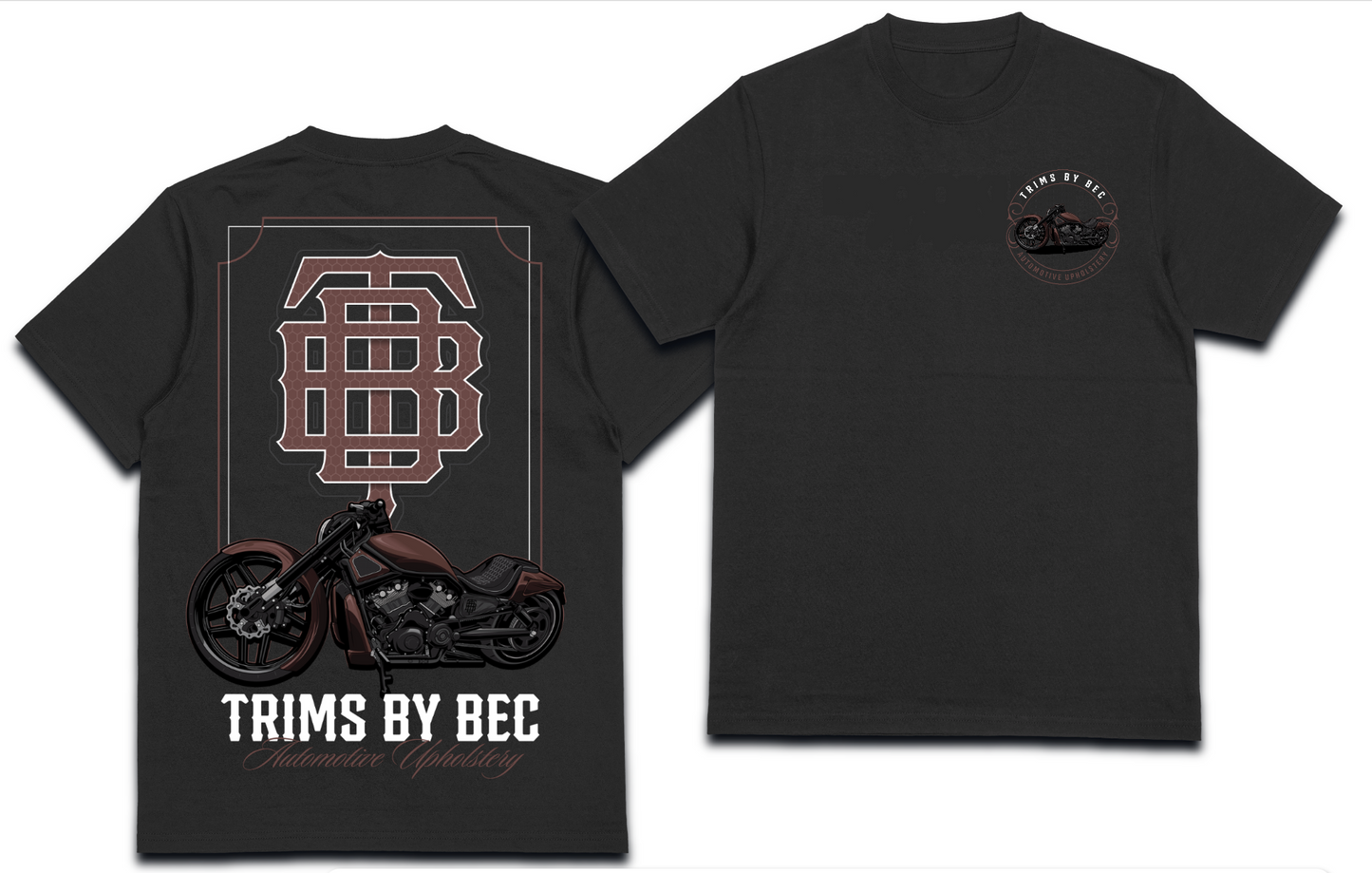 Men’s Brown V-Rod Oversized Tee