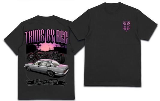 Men’s Pink Sunset Oversized Tee