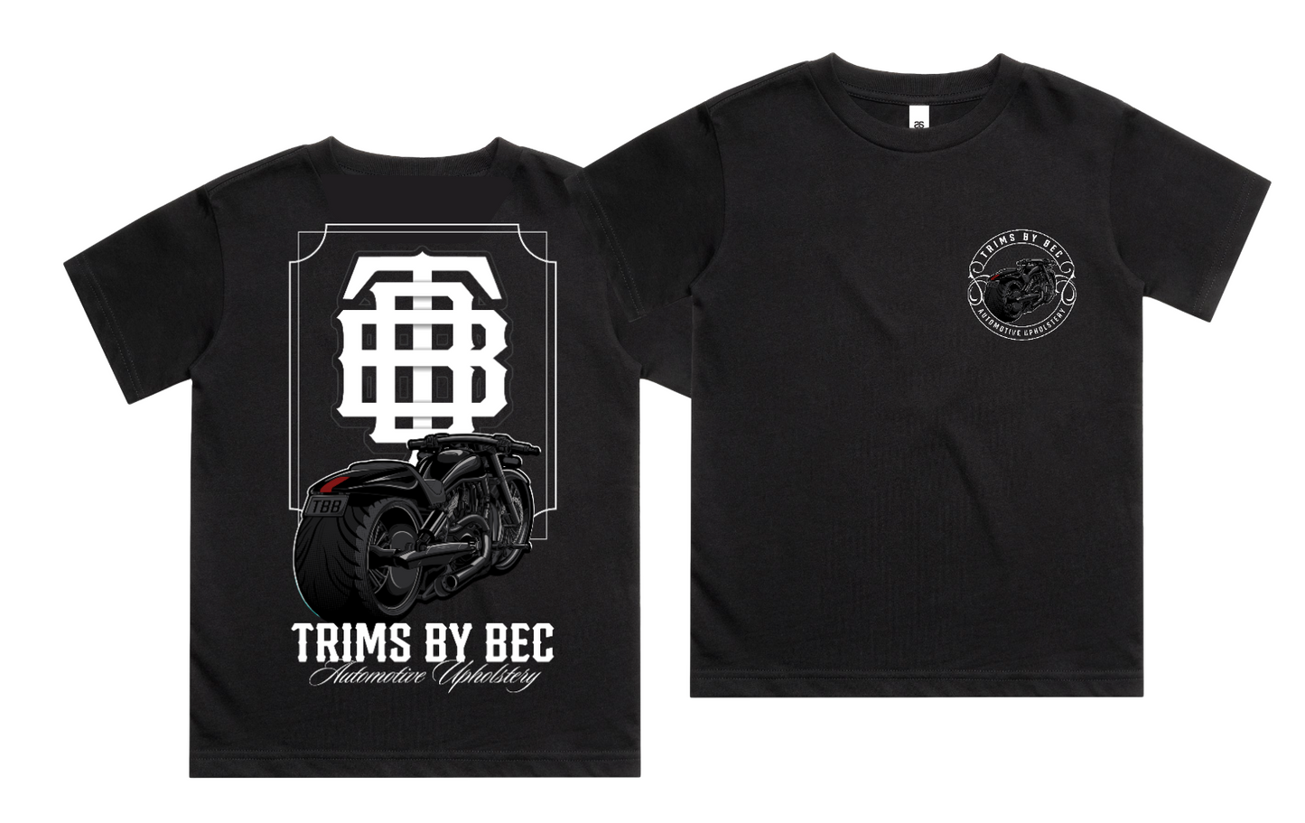 Kid’s White V-Rod Tee