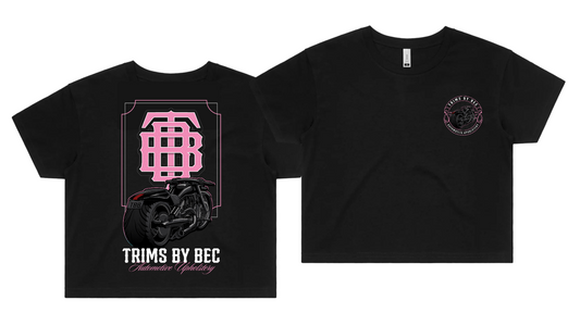 Women's Pink V-Rod Crop